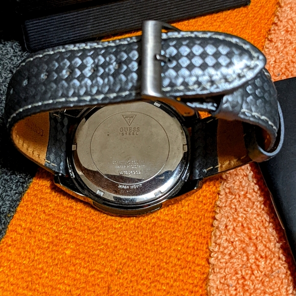 GUESS Chronograph Steel Blue Watch - Picture 4 of 4